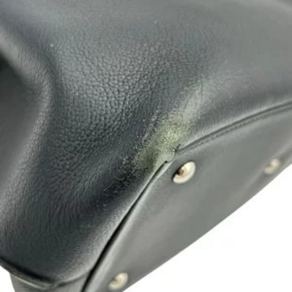 LOUIS VUITTON Lockme Day Black Leather